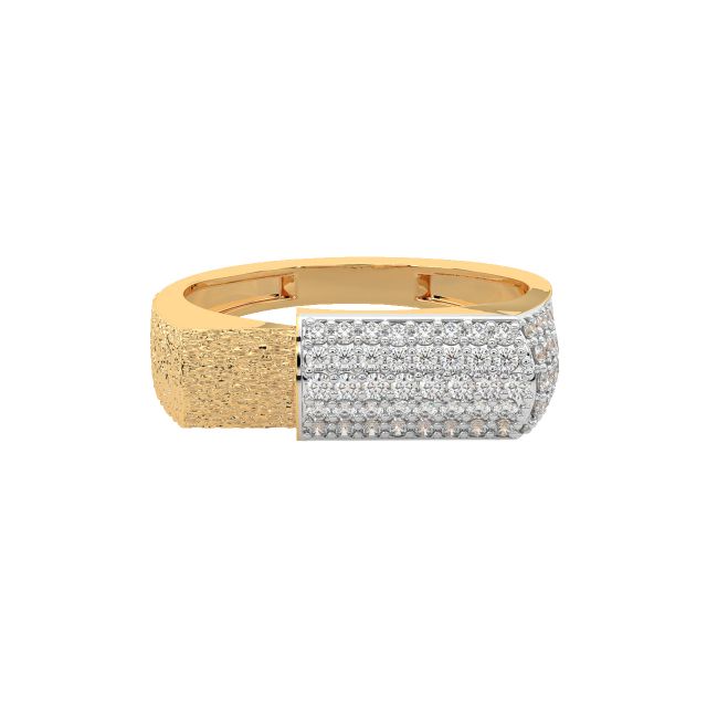 Darry Round Diamond Ring For Men